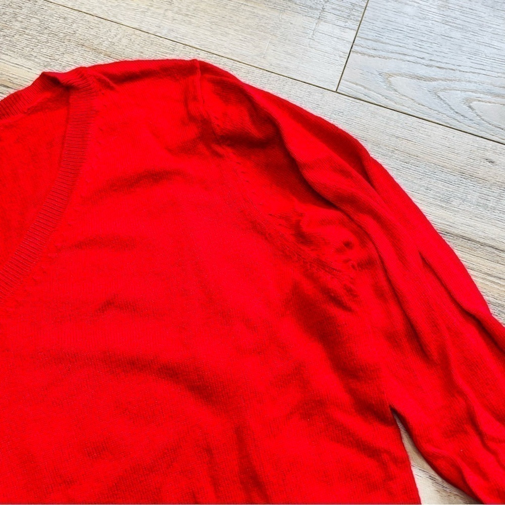 Mossimo Red Crew Neck Sweater - Picture 8 of 8